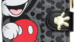 Loungefly Disney Mickey Mouse Wallet Snap Flap Clutch