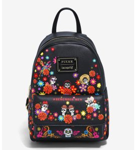 Loungefly Disney Pixar Coco Land of the Dead Family Mini Backpack