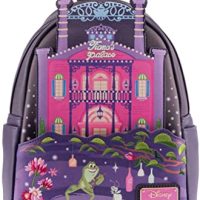 Loungefly Disney Princess and the Frog Tiana's Place Women's Double Strap Shoulder Bag Purse