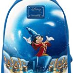 Loungefly Disney Sorcerer Mickey Mouse Women's Double Strap Shoulder Bag Purse