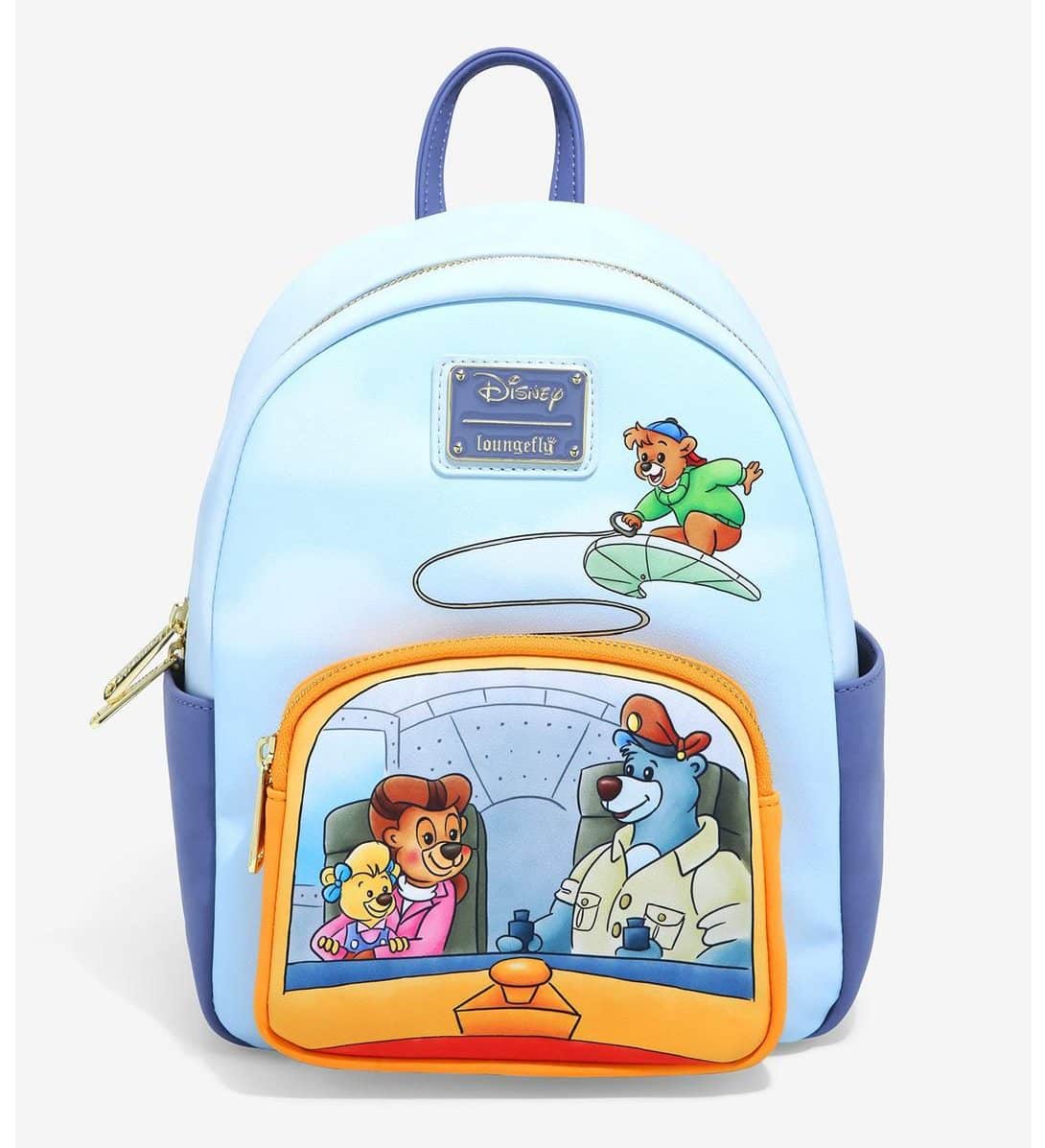 Loungefly Disney Talespin Crew Group Portrait Mini Backpack