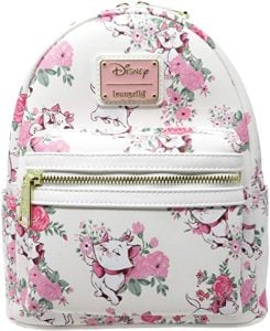 Loungefly Disney The Aristocats Marie Floral Allover-Print Mini Backpack
