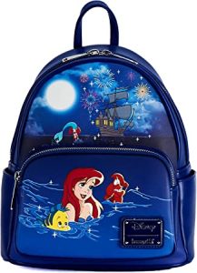 Loungefly Disney The Little Mermaid Ariel Womens Double Strap Shoulder Bag Purse