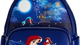 Loungefly Disney The Little Mermaid Ariel Womens Double Strap Shoulder Bag Purse