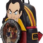 Loungefly Disney Villains Scene Gaston Womens Double Strap Shoulder Bag Purse