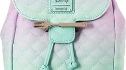 Loungefly Little Mermaid Ombre Scales Mini Backpack