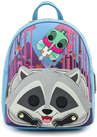 Loungefly POP Disney Pocahontas Meeko Flit Earth Day Womens Double Strap Shoulder Bag Purse