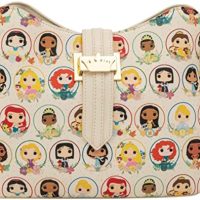 Loungefly Pop! - Disney Princess Circles - Crossbody Bag Purse Handbag