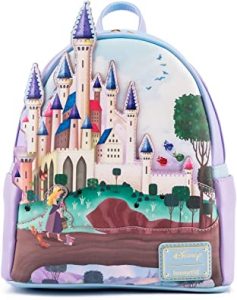 Loungefly Princess Castle Series Sleeping Beauty Mini Backpack