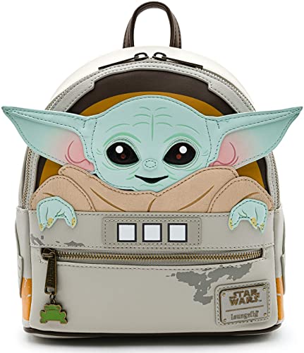 Loungefly Star Wars Baby Yoda The Mandalorian Womens Double Strap Shoulder Bag Purse