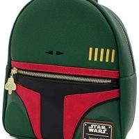 Loungefly Star Wars Boba Fett Faux Leather Mini Backpack