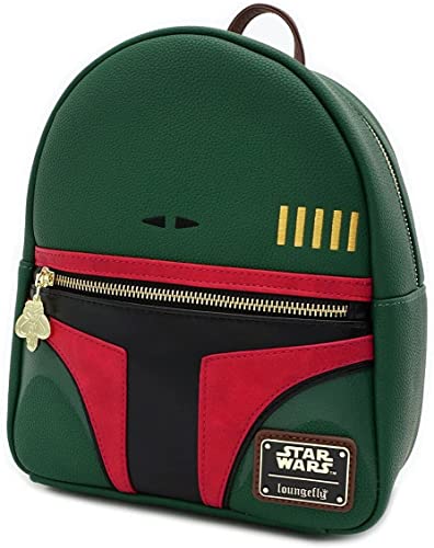 Loungefly Star Wars Boba Fett Faux Leather Mini Backpack