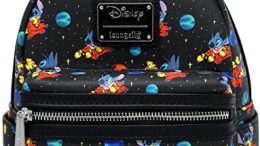 Loungefly x Disney Lilo and Stitch in Space Allover-Print Mini Backpack
