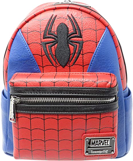 Loungefly x Marvel Spider-Man Suit Mini Faux Leather Backpack