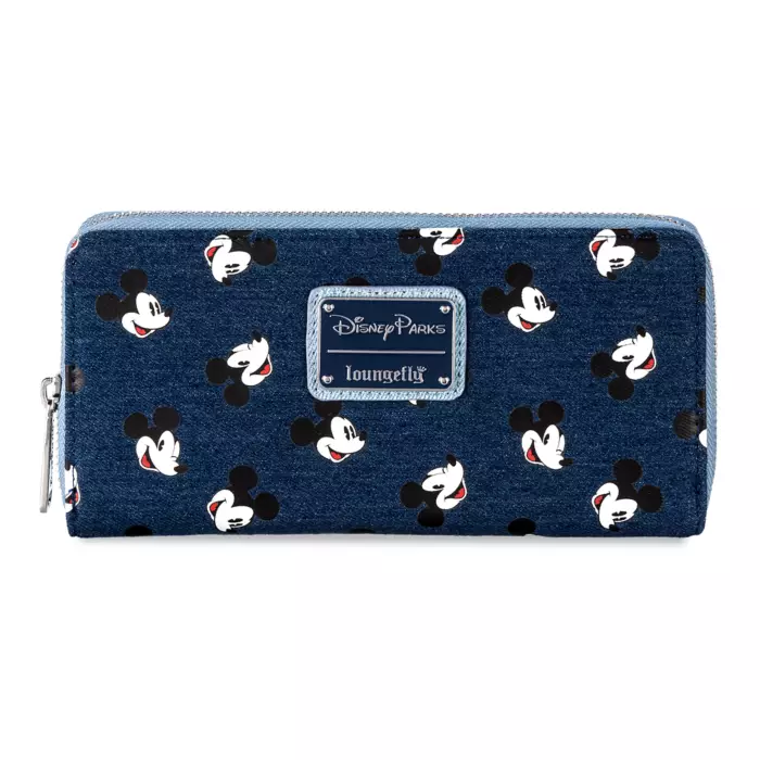 Mickey Mouse Denim Loungefly Wallet