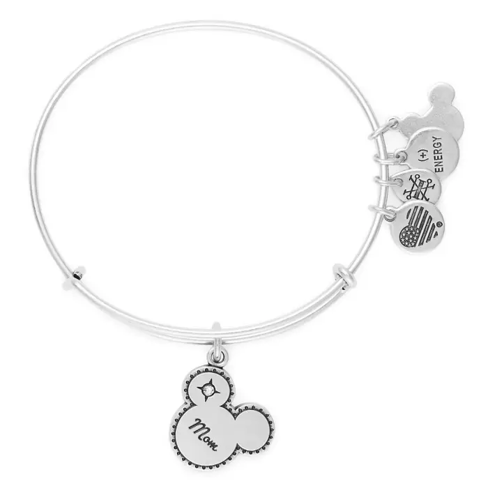 Mickey Mouse Icon ”Mom” Bangle by Alex and Ani