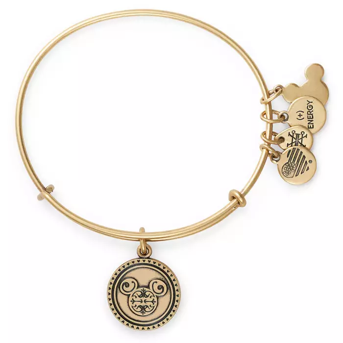 Mickey Mouse ”It All Started With a Mouse” Bangle by Alex and Ani – Gold