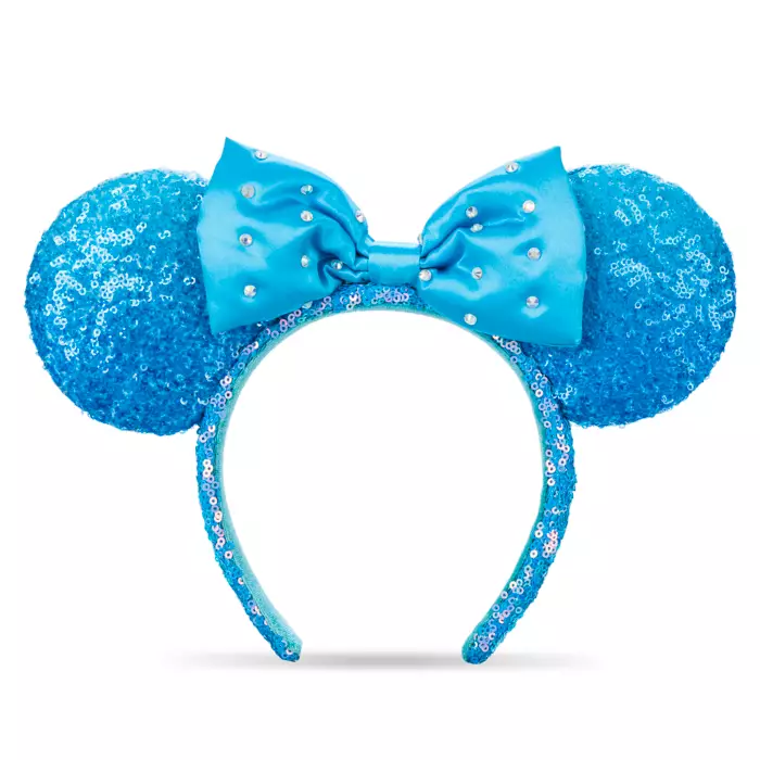 Minnie Mouse Aqua Sequin Ears