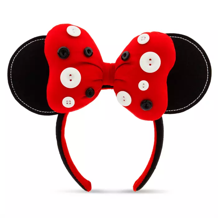 Minnie Mouse Button Bow Ears