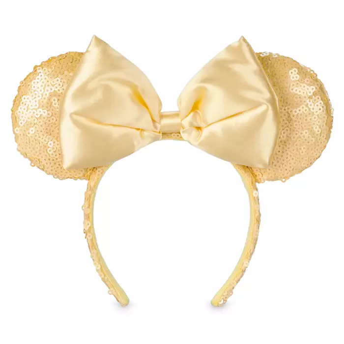 Minnie Mouse Yellow Sequins Ears