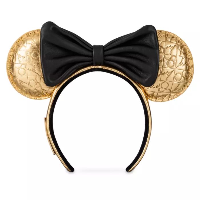 Walt Disney World 50th Anniversary Loungefly Leather Minnie Mouse Ears
