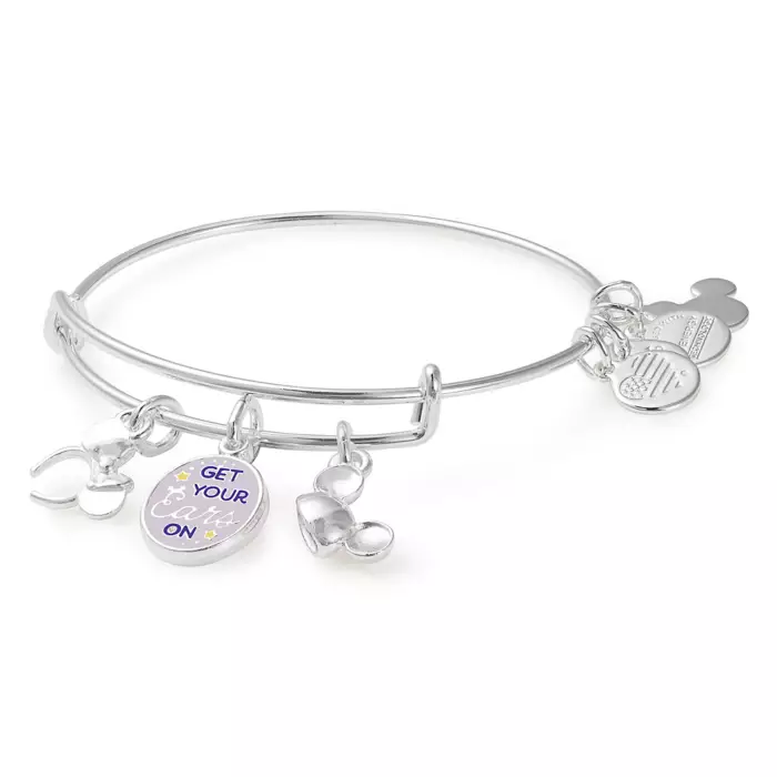 Disney Jewelry Mickey and Minnie Mouse ''Get Your Ears On'' Bangle by Alex and Ani
