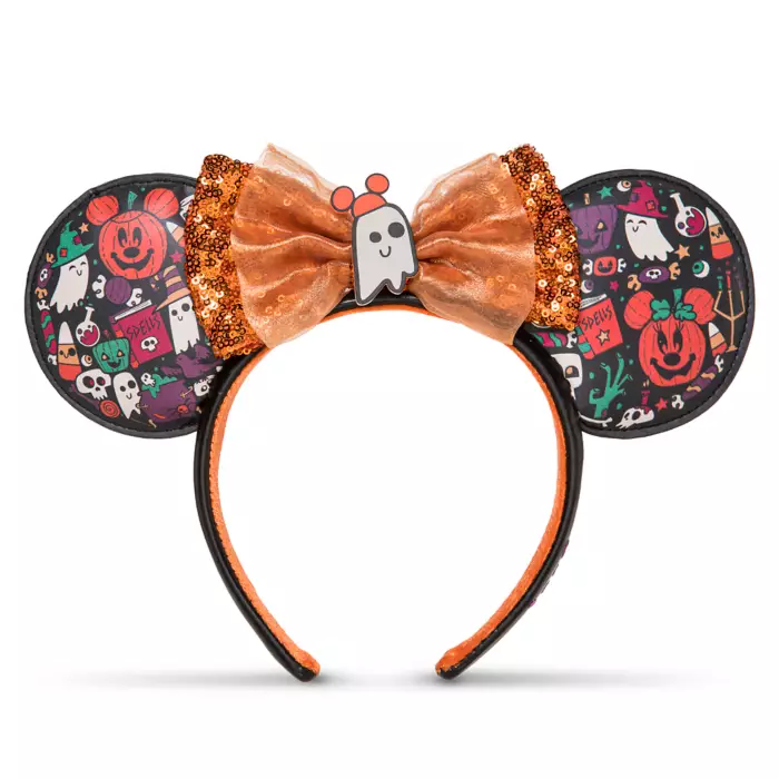 Minnie Mouse Halloween Sequined Bow Ears