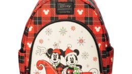 Disney Holiday Mickey Mouse and Minnie Mouse Mini-Backpack