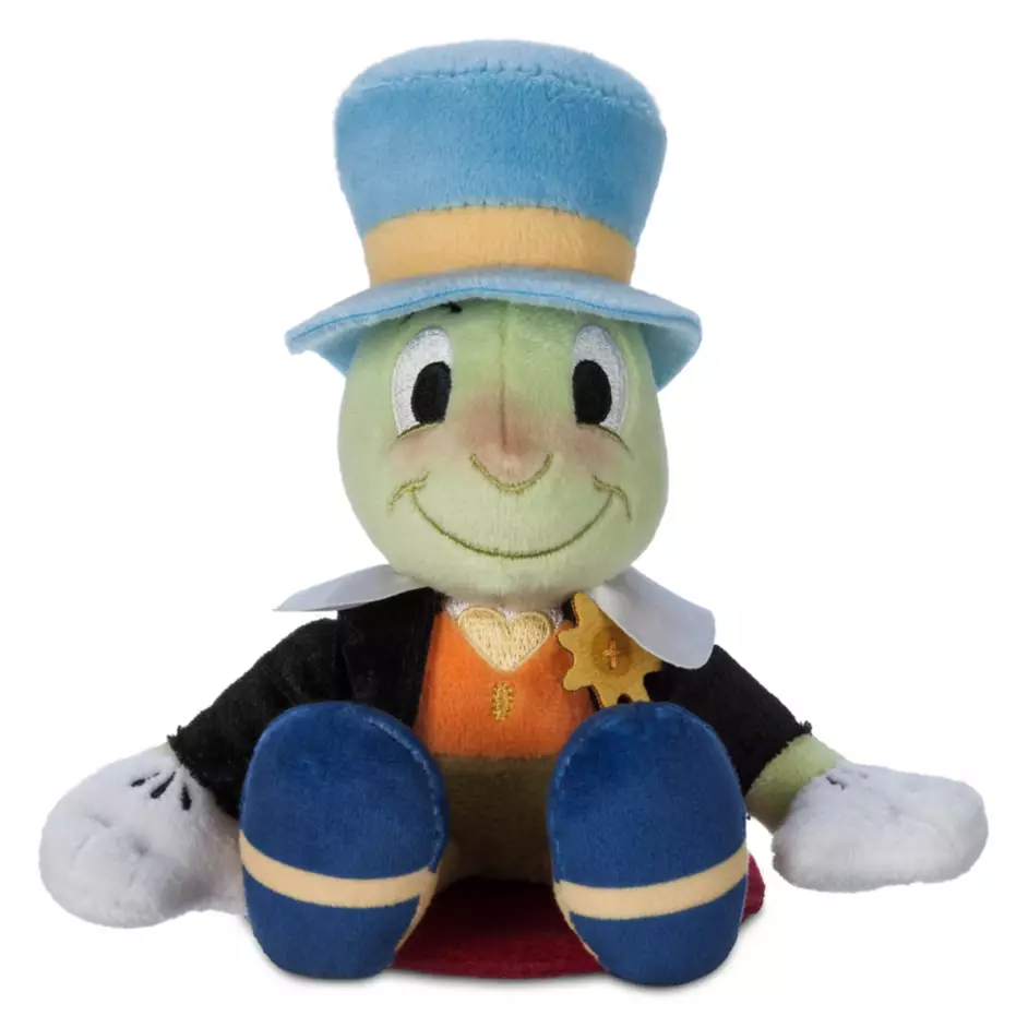 Jiminy Cricket Magnetic Shoulder Plush – Pinocchio – 5”