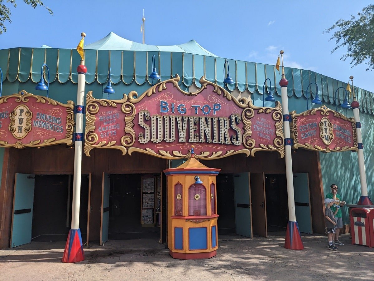 Big Top Souvenirs magic kingdom