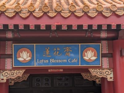 Lotus Blossom Café Disney World