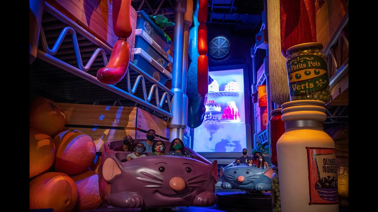 Remy’s Ratatouille Adventure Disney World epcot