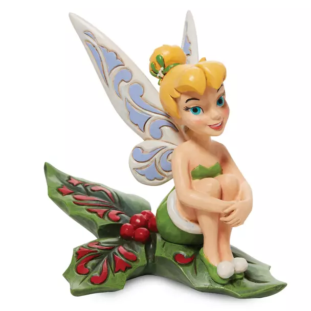 Disney Traditions An Unexpected Kiss Peter Pan and Wendy Figurine Resin Multi-Colour 17 x 11 x 19 cm 