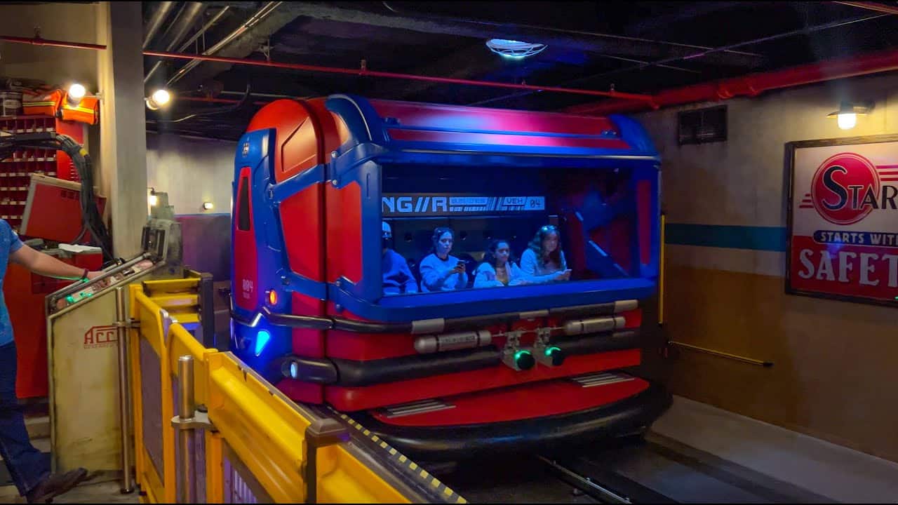 WEB Slingers A Spider-Man Adventure New Spider-Man Ride (Disneyland)