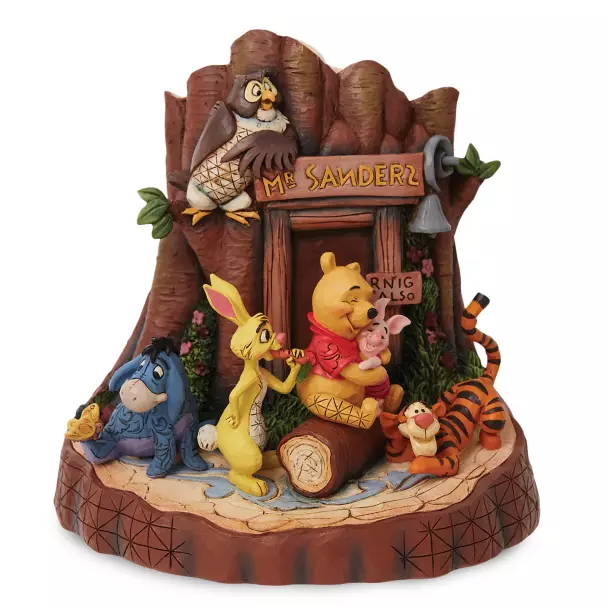 Winnie the Pooh and Pals Carved by Heart Figure by Jim Shore