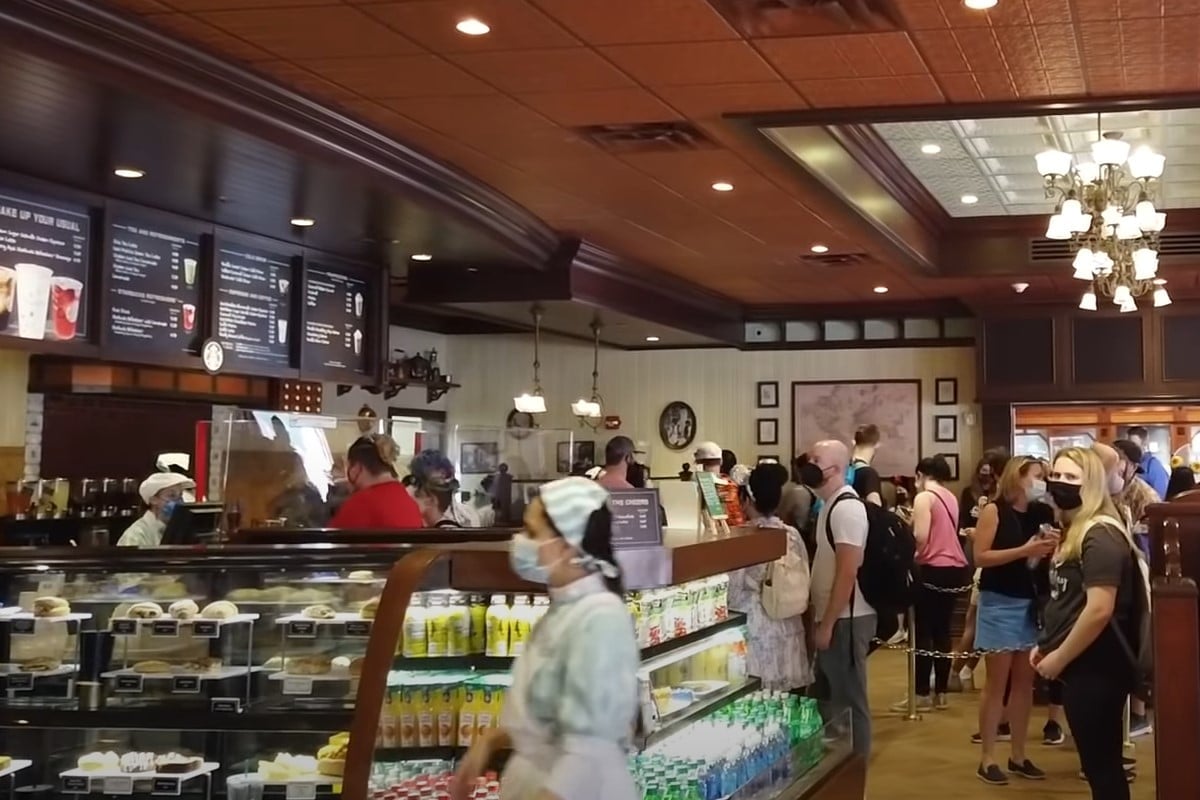 Main Street Bakery starbucks disney World