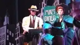 Dick Tracy starring in Diamond Double-Cross - Extinct Disney World Show