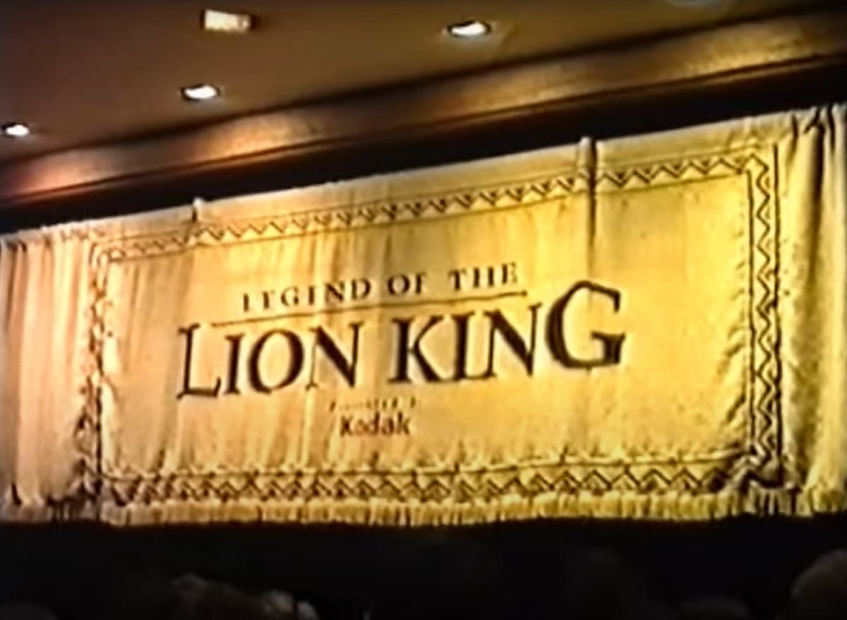 The Legend of the Lion King disney world