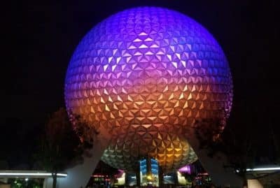 spaceship earth disney world Epcot attractions