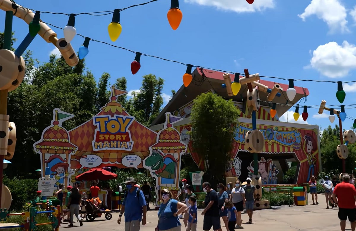 Toy Story Midway Mania Disney World