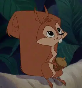 Bucky the Squirrel (The Emperor’s New Groove) disney