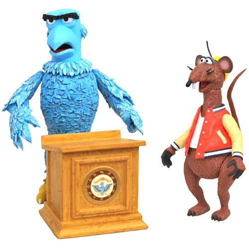 Muppets Sam the Eagle and Rizzo the Rat Deluxe Action Figure Set