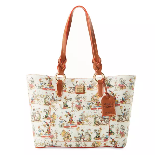 Mickey Mouse The Band Concert Dooney & Bourke Tote – Disneyland Magic Key Holder