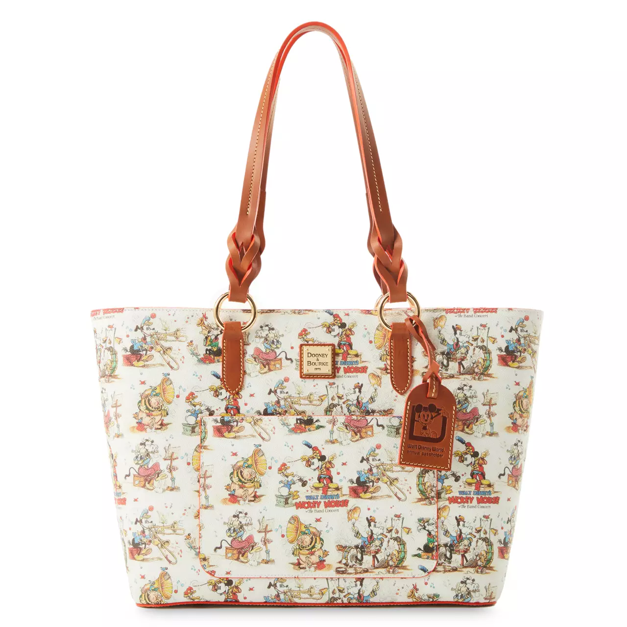 Mickey Mouse The Band Concert Dooney & Bourke Tote – Walt Disney World Annual Passholder