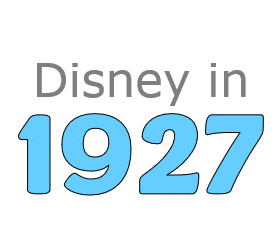 Disney in 1927
