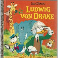 Walt Disney's Ludwig Von Drake Little Golden Book