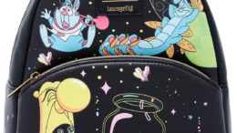 Alice In Wonderland Glow-In-The-Dark Characters Loungefly Mini Backpack