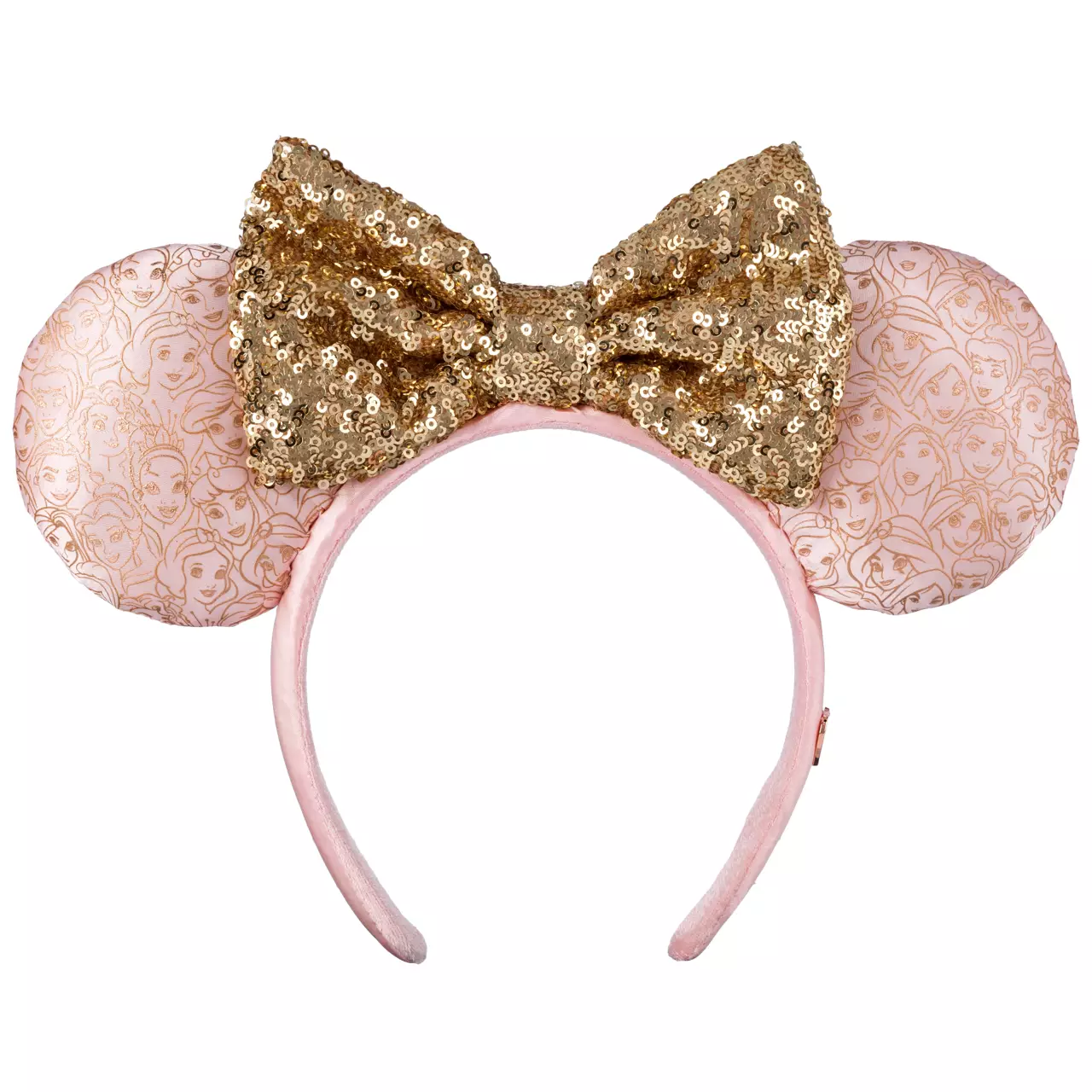 Minnie Mouse Disney Princess Ears With Sequined Bow