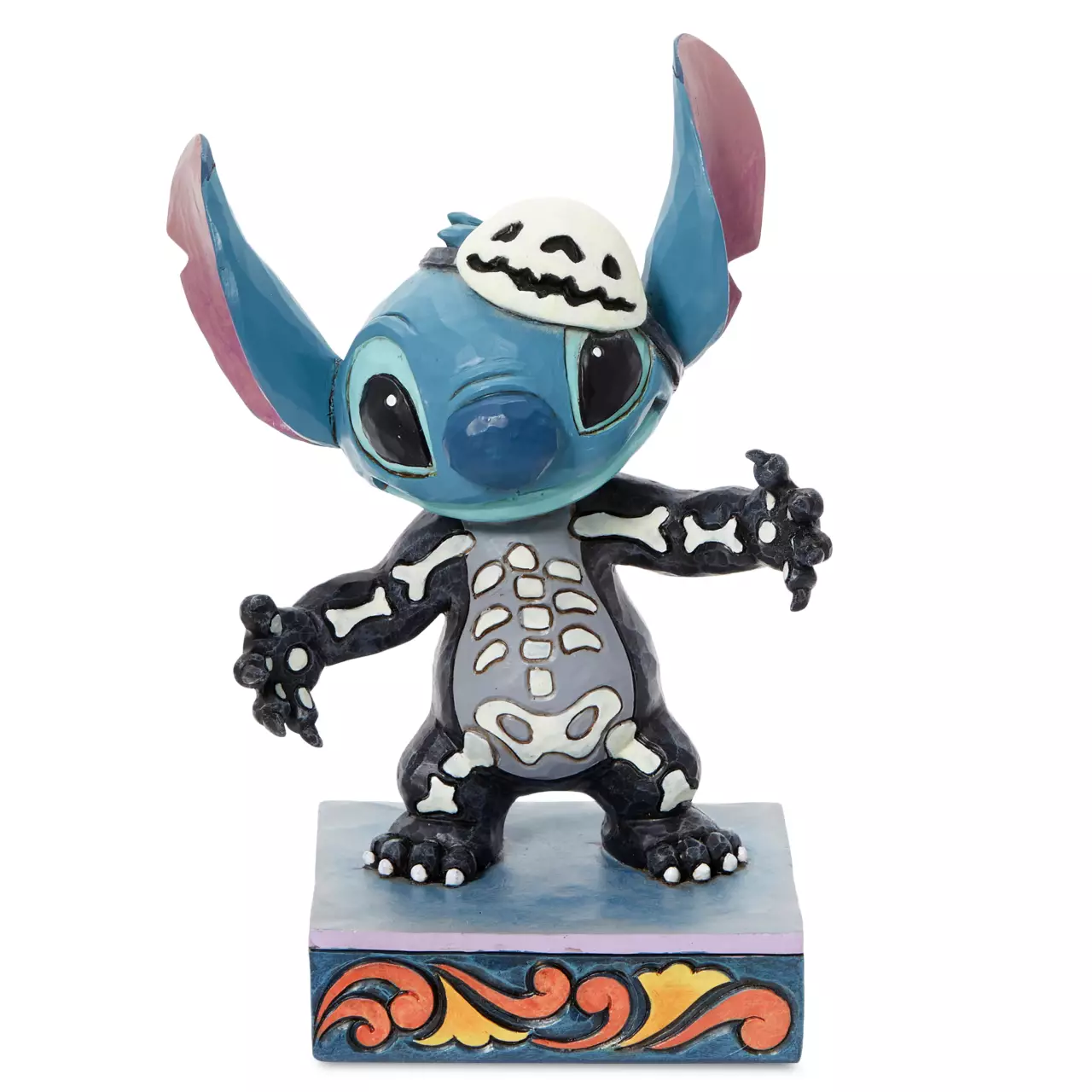 Stitch Skeleton Glow-in-the-Dark Halloween Figure by Jim Shore – Lilo &  Stitch