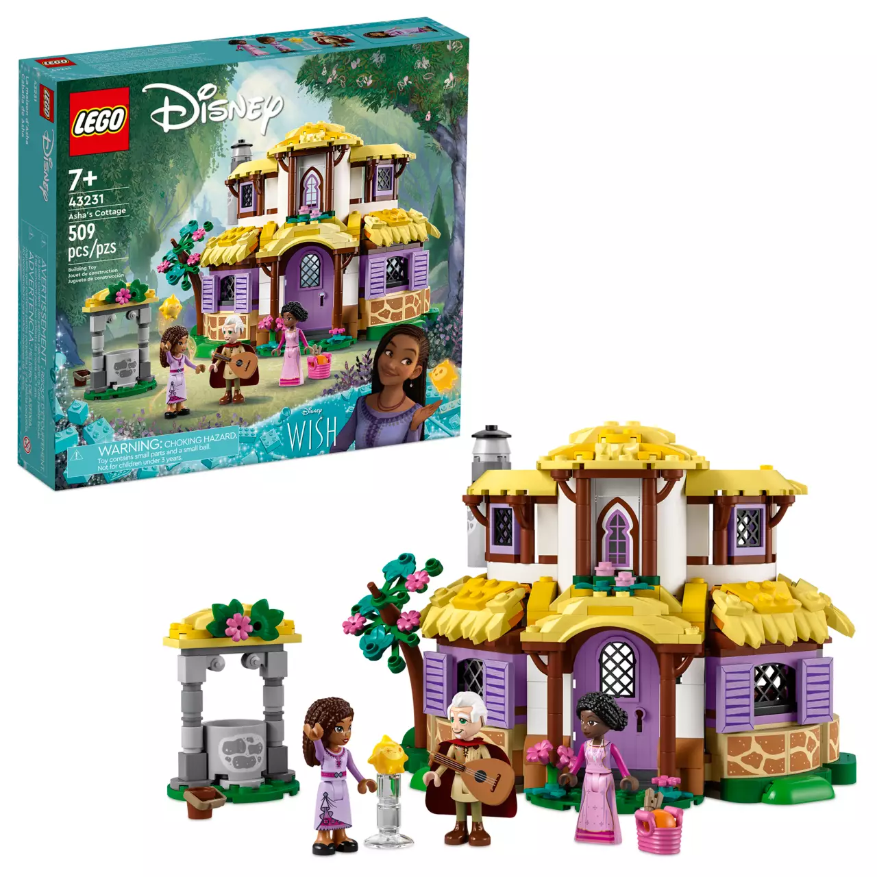 Disney's Wish LEGO Asha's Cottage – 43231